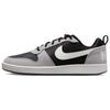 Nike Court Borough Low Premium 'Black Grey Sail' (Unisex) Black / Sail / Matte Silver Skateboard Shoes 844881 005