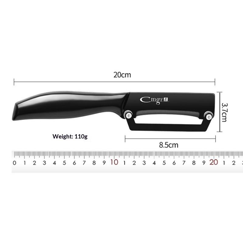 High-Quality 1Pcs Stainless Steel Carrot Peeler for Effortless Slicing and Peeling