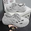 Fashion Round Nose Flat-heeled Sneakers Size 48 To 50 Man Slippers Sneakers Flip Flops Shoes Beach And Outdoor Sandals Sport