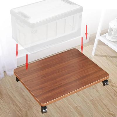 Aufbewahrungsbox Mobiler Rollständer Ablage mit Rädern Vielseitiges Audio-Rack für Büro Wohnzimmer Zuhause Rack Beweglicher Pflanzenständer