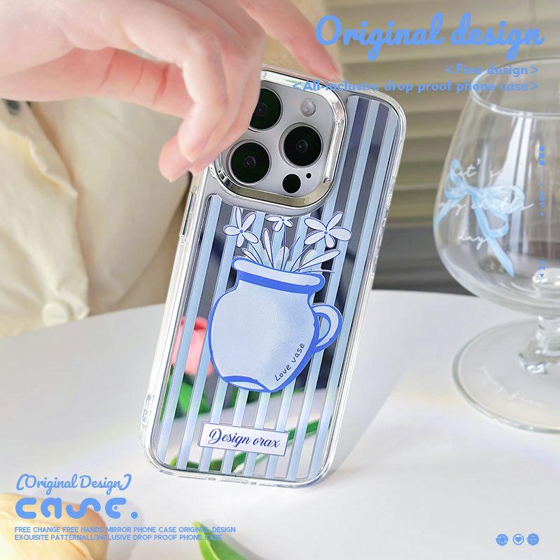 Zhitai Mirror Protective Case for Apple iPhone 15 Pro Max, Suitable for 13/12 and 14 Pro Models.