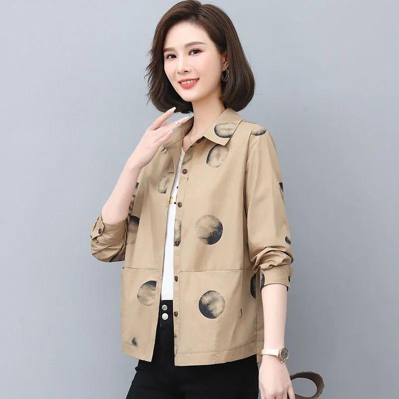 

Модные однобортные однотонные куртки, топы, женские весенние универсальные свободные повседневные пальто с карманами и длинными рукавами, женская одежда 5XL хаки