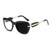 Brand Unique Design Oversized Wide Edge Prints Frame Hyperopia Eyewear Photochromic Anti Blue Ray Computer Women Reading Glasses