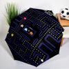 Colorful Game Adventure Umbrella Folding Umbrella, Automatic Umbrella 8-Frame for Travel, Camping Use Gift for Halloween Christmas