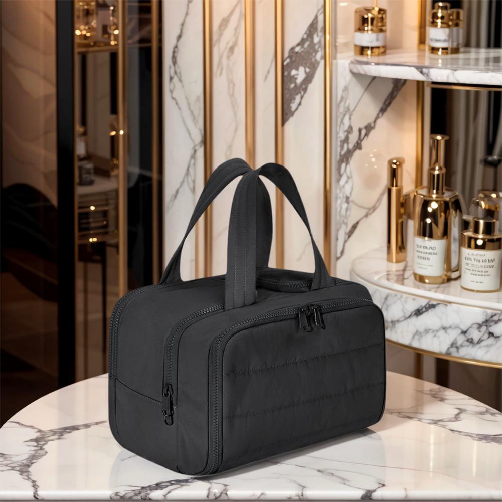 Travel Cosmetic Bag Large Portable Storage Bag Lightweight Travel Organizer for Accessories Shampoo