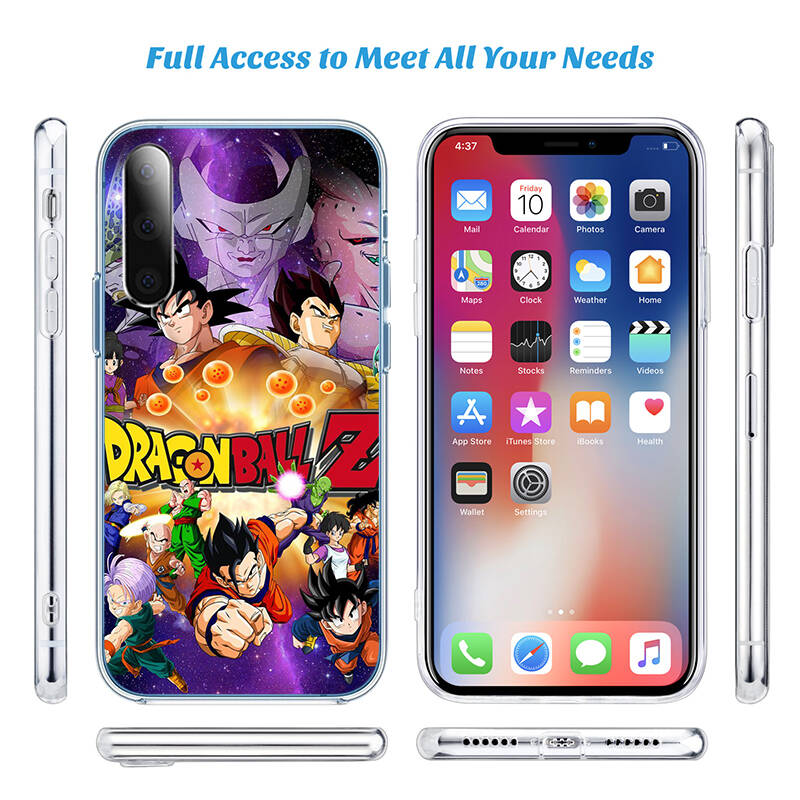 COOL Dragon Ball Phone Case for Motorola Edge 20 30 S30 40 50 Fusion Lite Plus Pro Ultra Neo One Action Zoom Hyper Power Macro Vision