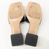 Gianvito Rossi JAIPUR SLIDE heeled sandals shoes 37 blackUsed
