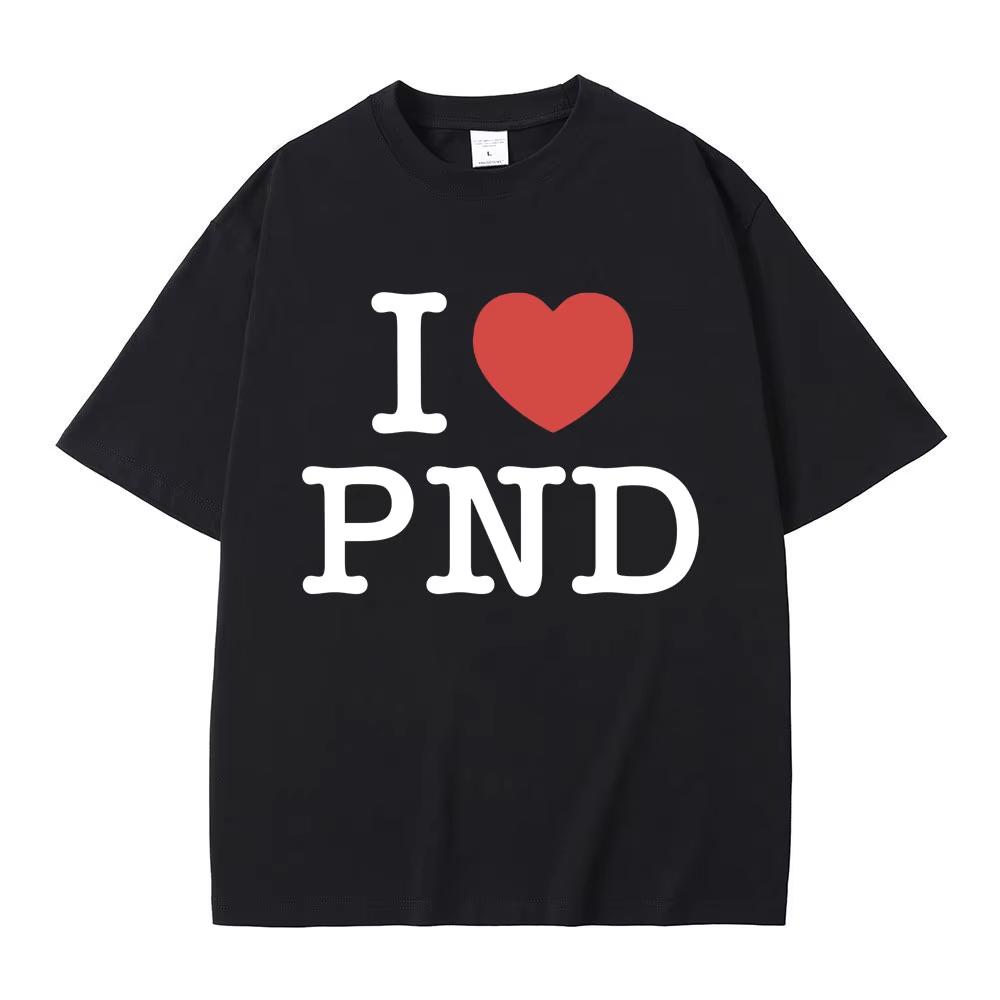 

I Love Partynextdoor T Shirt Men s Hip Hop Vintage Short Sleeve T-shirts Men Women Casual Pure Cotton Tshirt Fans Gift - Men ... S разноцветный