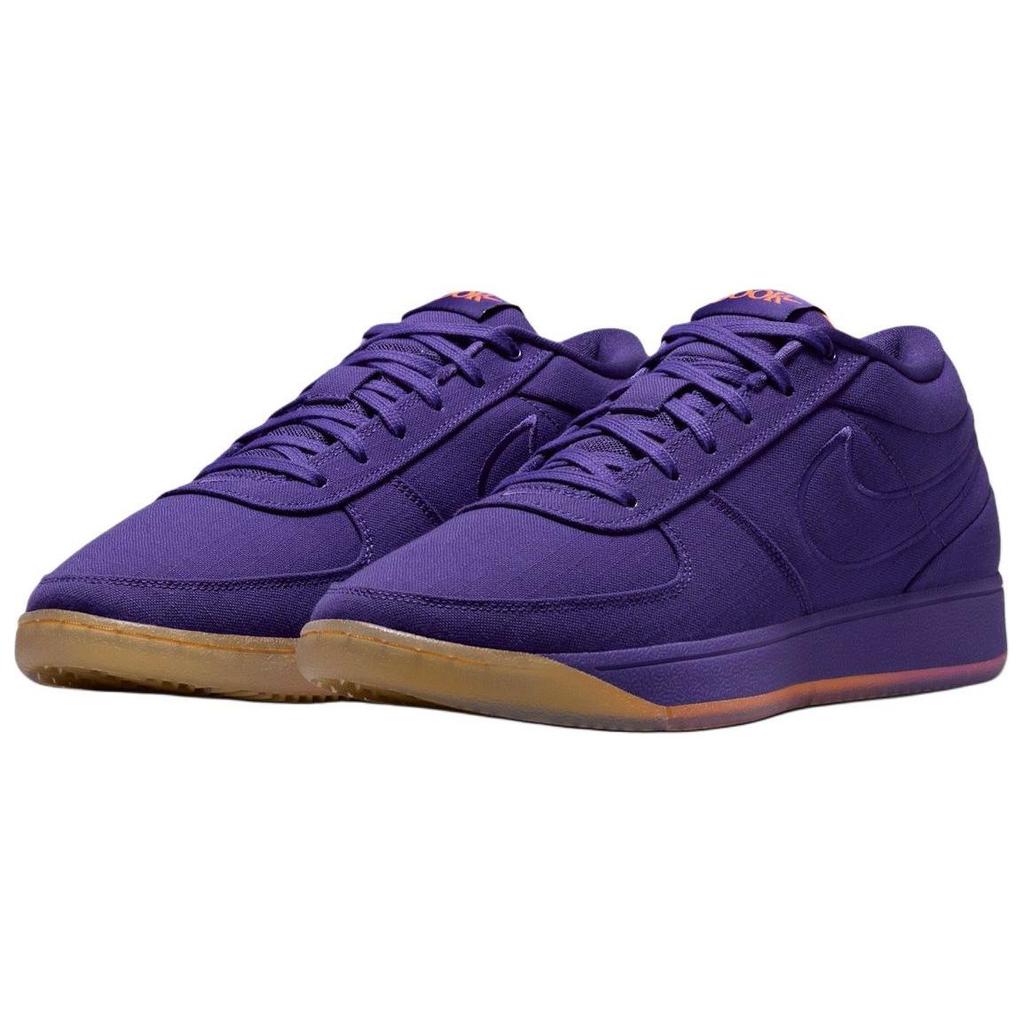 Nike Buch 1 Rutschfest Abriebfest Niedrig geschnittene Basketballschuhe Unisex Lila HJ5355-500
