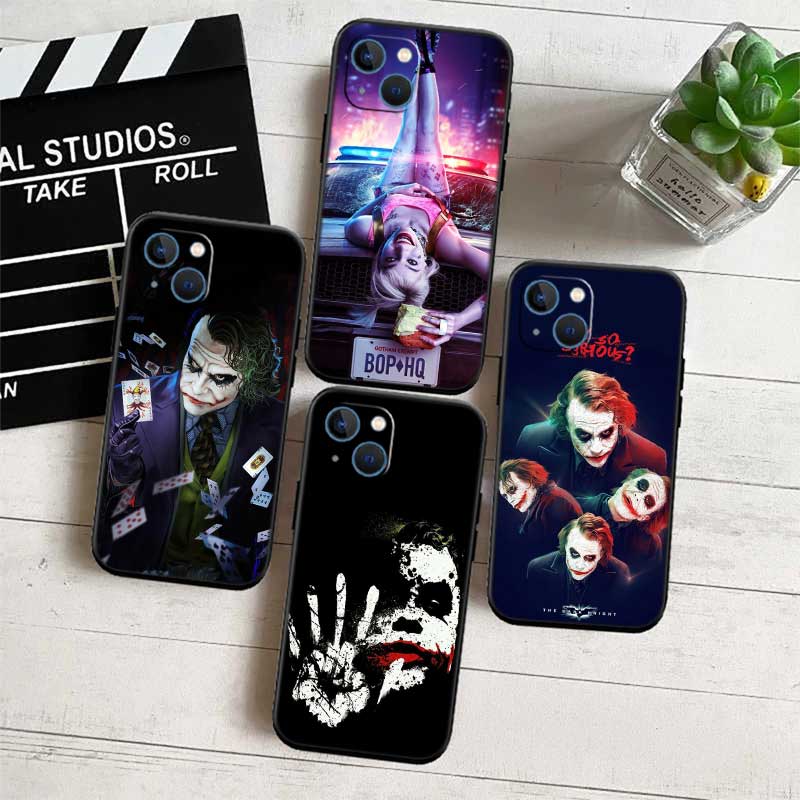 RE40 Joker New High-End Shell Phone Case for iPhone 16 15 14 13 12 Pro Max Plus Mini
