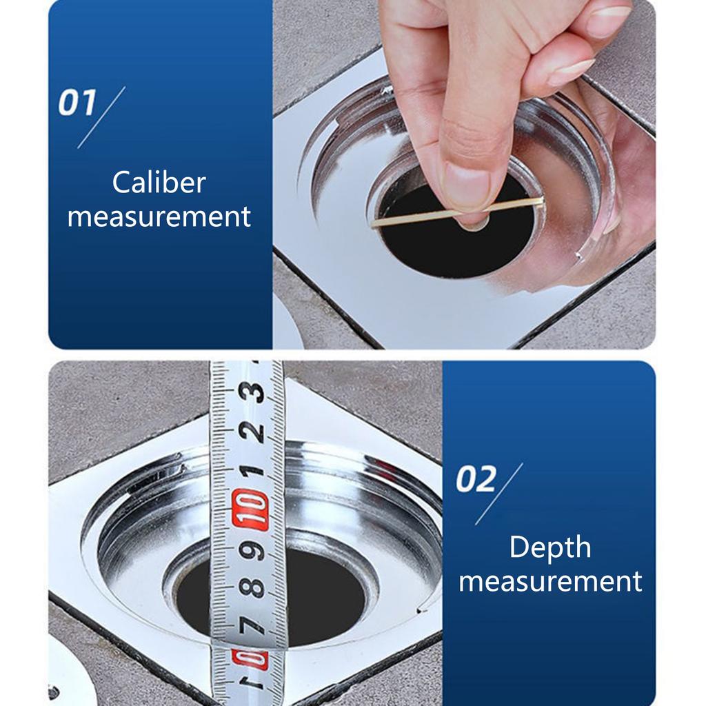 Bathroom Drain Anti Clogging Hair Catcher Plug Sink Strainer Filter Water Floor Drain Kitchen Cylindrical Hair Stopper