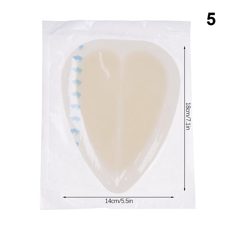 1 st Ultratunna hydrokolloidförbandspatchar Sårförband Självhäftande Andningsbart Vattentätt Transparent Pad Hjälper Sårläkning