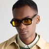 Women Men Square Sunglasses Transparent UV400 Vintage Retro Shades Travel Holiday Sun Glasses Gafas De Sol