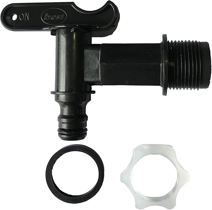 1PC Durable IBC Tank Tap Adapter S60*6 Coarse Thread to ''3/4'' Connector Replacement Valve Garden Home Valve Fitting Faucet