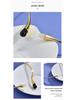 Natural Stone Teardrop Choker Necklace with 18k Gold Plating