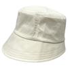 Japanese Simple Irregular Solid Color Bucket Hat Women'S Spring Summer Washbasin Hat Versatile Sunshade Sunscreen Bucket Hat