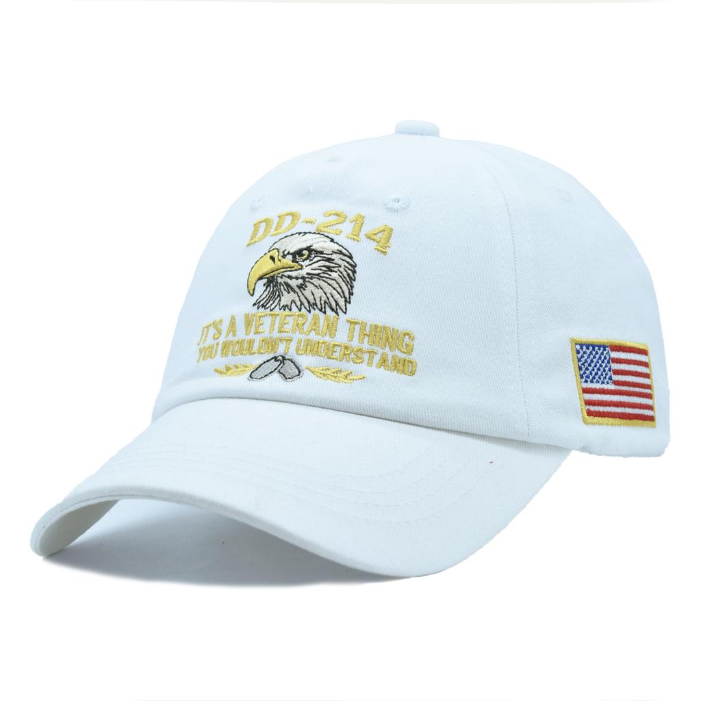 New Embroidery DD-Bald Eagle American Anniversary Baseball Cap Independence Day Anniversary