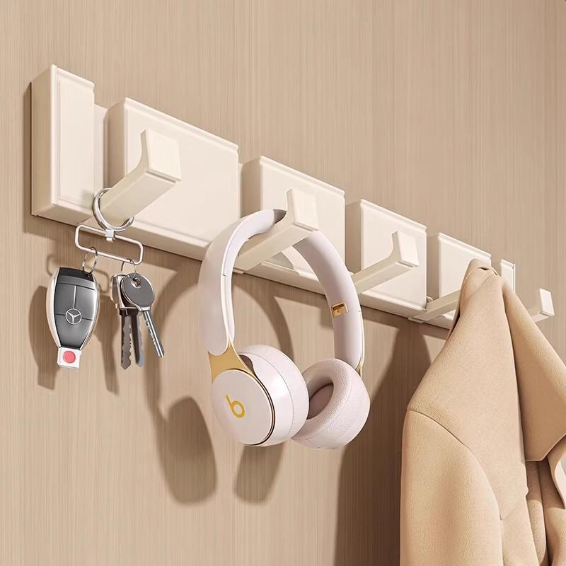 ZNMW Creative Invisible Folding Coat Rack Hooks