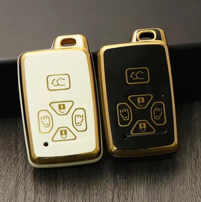 3/4/5 Buttons Remote Car Key Case Cover Fob Smart Card Shell for Toyota Avalon Camry Highlander Crown Corolla Car Accessories