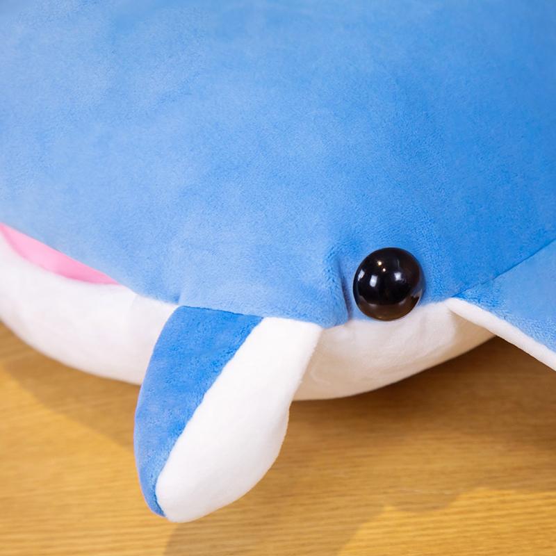 New Soft Manta Ray Plush Toy Lovely Devilfish Stuffed Pillow Sofa Cushion Cute Mobulidae Plushies Marine Animals Dolls Gifts