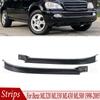 R-AUTO 1638260177 Front Upper Cover Strips Headlight Lower Filler Panel Molding Trim For Mercedes Benz W163 ML320 ML350 ML430