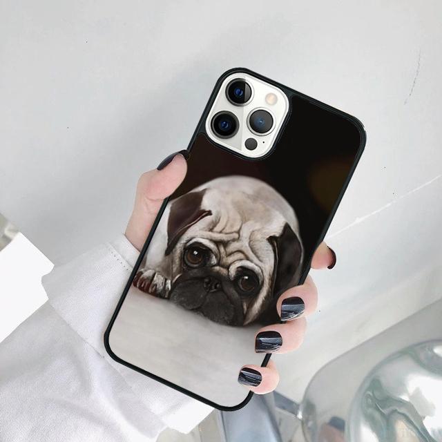 

МИЛИЙ ЩЕНЯ ПАГ ПЕС МОПС Чохол для телефону Для iPhone 17 Air 16 15 14 SE 2020 11 12 13 Pro MAX Plus iPhone 15pro max