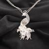 Black Rutile Gemstone 925 Sterling Silver Jewelry Pendant 2" Anniversary Gift CP-21-27