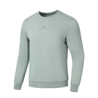 Men's Fitness Series Sweatshirts Men's Floating Stone Gray Crew Neck Moderate