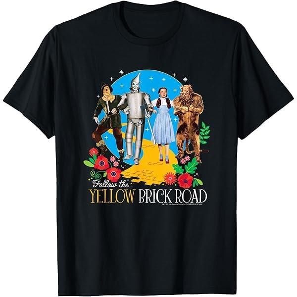 

Trend! The Wizard of Oz Off to Emerald City Black S-5XL T-Shirt TA602 Unisex T-Shirt XXL