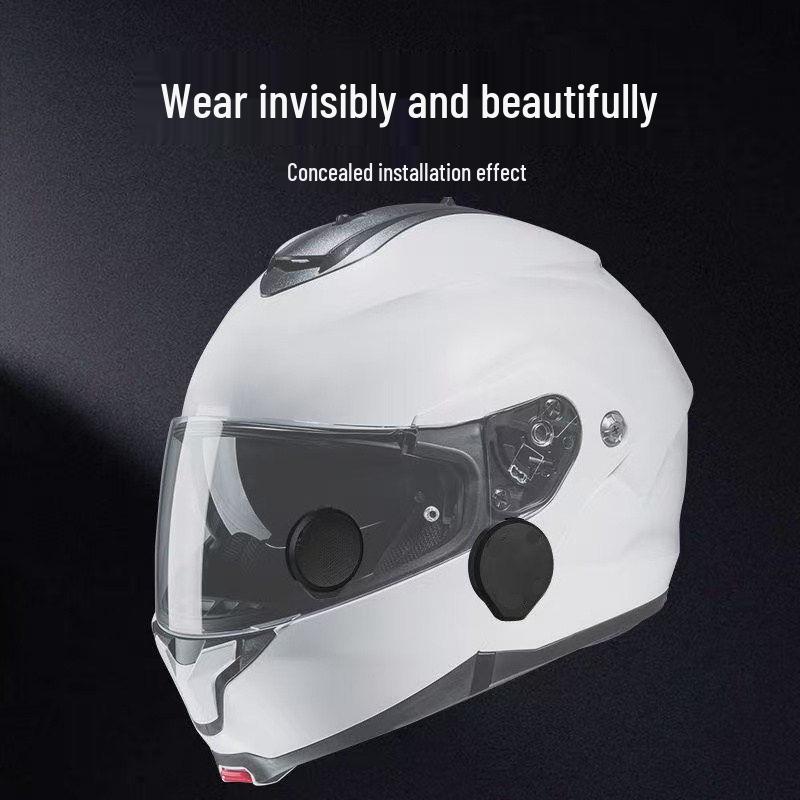 New Wireless Bluetooth Motorcycle Helmet Earphones: Long Battery Life, Waterproof