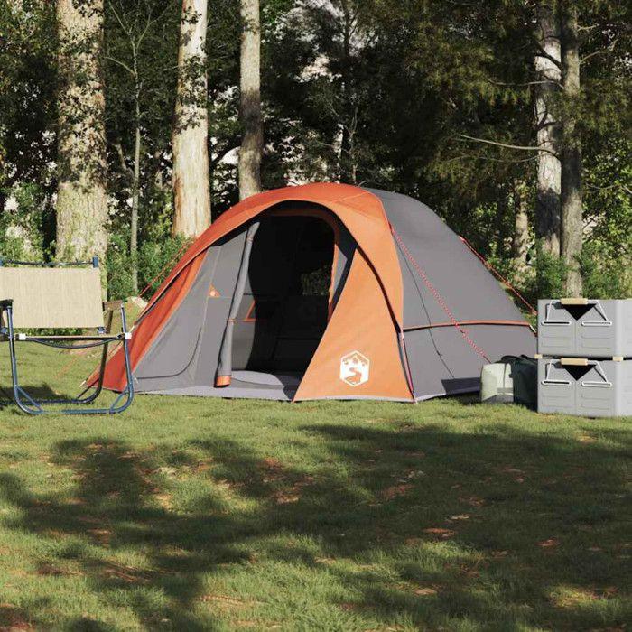 Tente de camping - VIDAXL - Cabine 4 personnes - Imperméable - Léger et portable