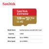 SanDisk Extreme Micro SD Card 128GB 256GB microSD TF Card Memory Cards U3 4K V30 A2 Class 10 UHS-1 Flash Card 32GB 64GB 512GB For Phone Camera GoPro