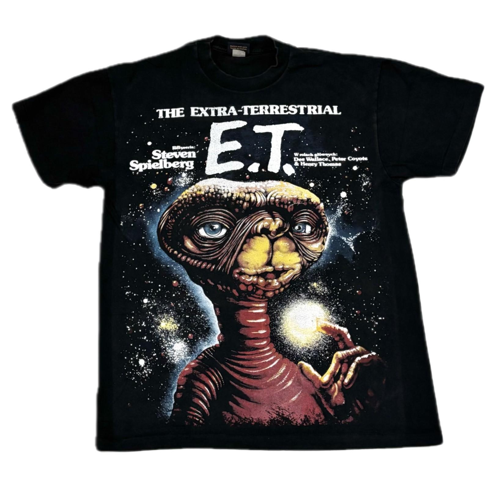 E.T. The Extra-Terrestrial 1982 Vintage 90s Family Movie XL T-Shirt REPRINT S