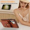 Wallet Multi Card Slot Ring Holder Flip Leather Case for Samsung Galaxy Note 10 20 A14 A22 A33 A12 iPhone12 13 14 15 Pro Magnetic Stand Phone Cover