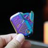 EDC  Metal Fidget Toy Flip The Card Finger Spinner Office Stress Relief Toys ADHD Anxiety Stress Toys For Adult Gift