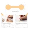 500Pcs Jewelry Labels Self Adhesive Price Dumbell Tags Necklace Ring Labels Paper Jewelry Accessories Diy Display Tool