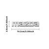 1pcs 3D ABS Car Metal Logo Letters Trunk Emblem Sticker For Mazda Axela Atenza CX-3 CX-5 CX-8 CX-7 CX-9 MS 6 5 3 2 Demio MPS MS k1