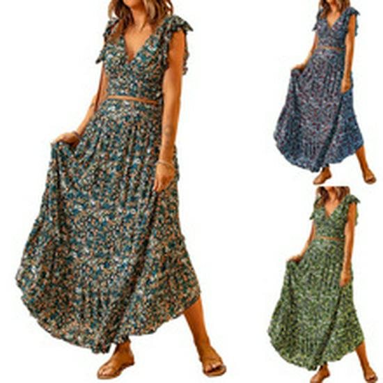 2022 New Women's Sexy Wide-Leg Suspender Jumpsuit