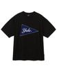 YALE Big Flag Applique Logo Tee Black