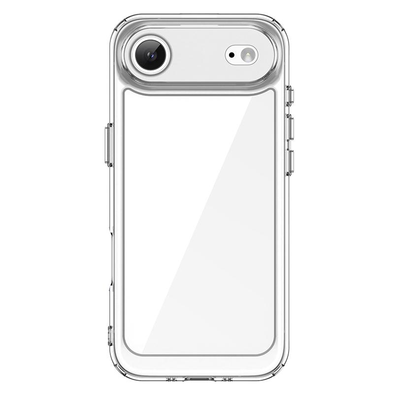 For iPhone 17 Air Case For apple iPhone 17 Air Cover Funda Shockproof Clear PC + Silicone Protective Phone Cover iPhone 17 Air