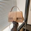 Versatile small square bag new high-end texture temperament portable shoulder bag trendy messenger bag women