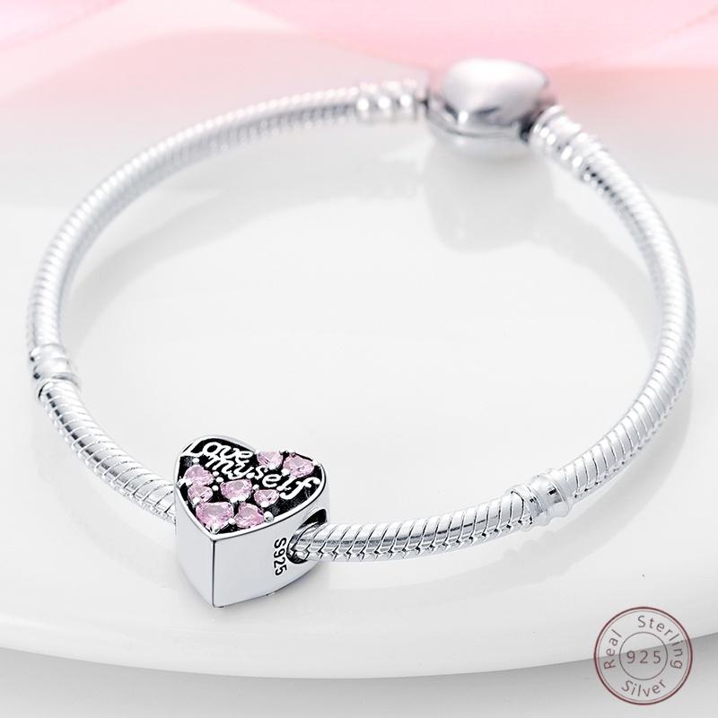 Copper Beaded Pendant Shiny Zirconia Spring Bow Original 3Mm Bracelet Women Fine Jewelry