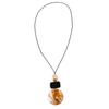 Geometric Ethnic Resin Pendant Necklace - Retro Water Drop Design for Women