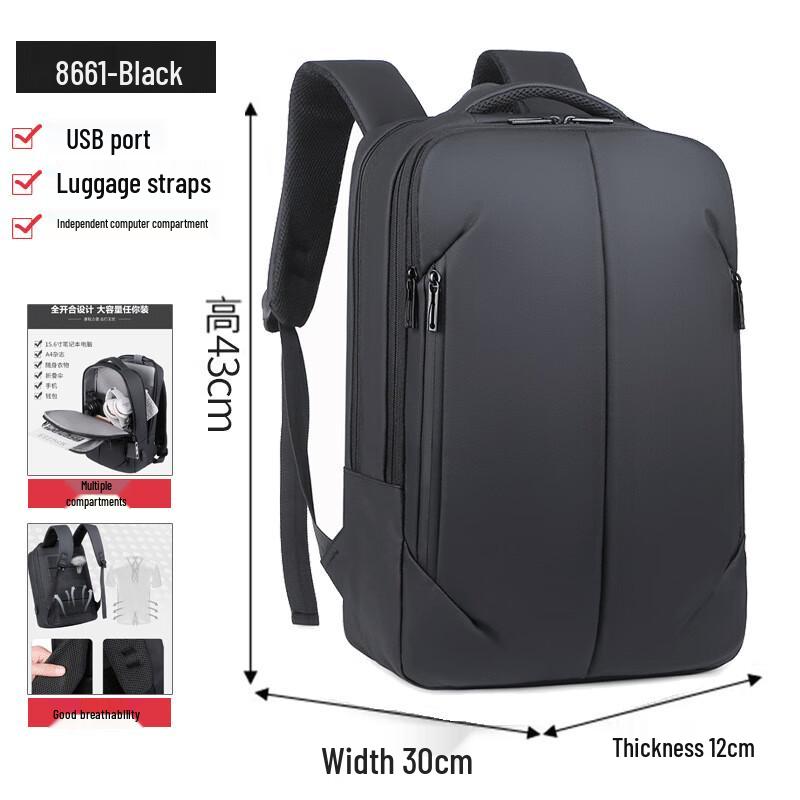 Li Shen Men s Business Laptop Backpack