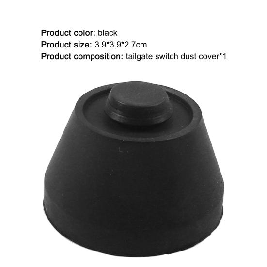 Car Switch Cover Easy To Install Replacement Compact Rubber Rear Tail Door Switch Cap 91169400 for Opel Vivaro A 2001-2014