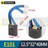 MEIMRSHLY E101 DC Motor Brushes - Sizes: 12.5, 16, 20, 25, 32, 40, 50, 60