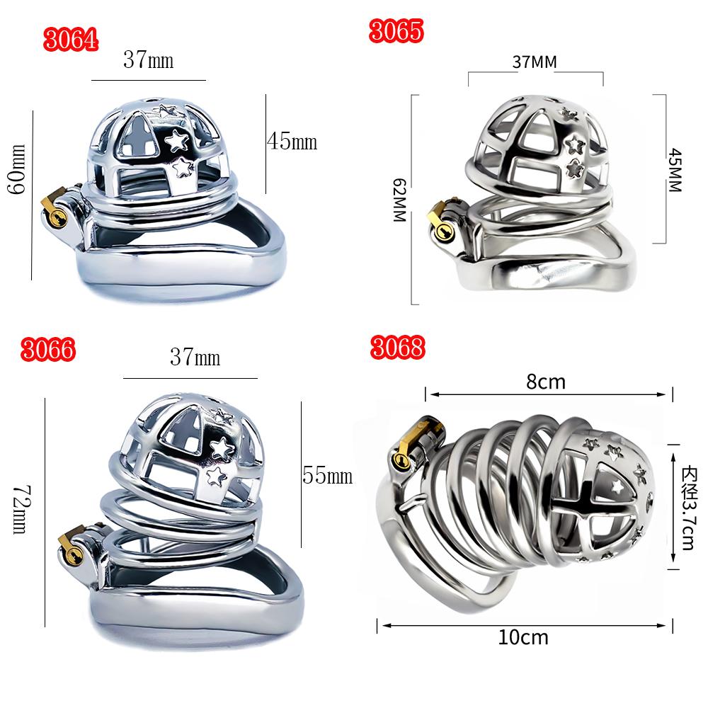 FRKO Stainless Steel Male Chastity Cage Binding Tool Hollow Lock Cage Device BDSM Sex Toys For Men Slave Gays Anti-Cheating 18+ Good product