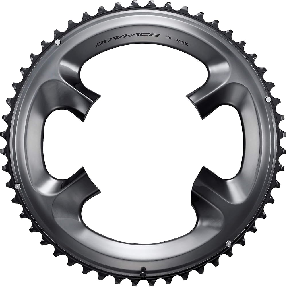 Shimano FC-R9100 52T-MT Crankset Y1VP98020, Lightweight, Durable, High Performance Cycling Component