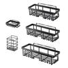 Bathroom Storage Rack, Punch-free Wall-mounted Bathroom Storage Rack, Soap And Toiletries Bathroom Rack