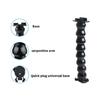 Action Camera Fixing Clamp With Multiple Section Flexible Arm For Camera Capturing Wide Ranging Perspective